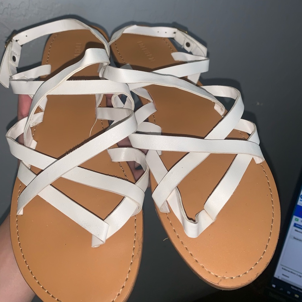 Forever 21 strapy sandals two pairs for $13